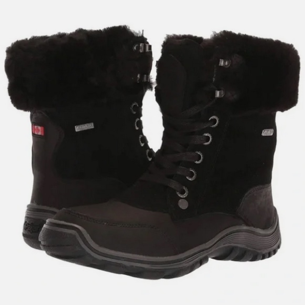 Pajar Canada Abbie Sheepskin Fur Leather Boot
